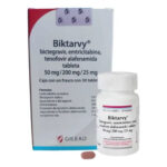 BIKTARVY 30 TAB 50 MG, 200 MG, 25 MG LABORATORIO GILEAD