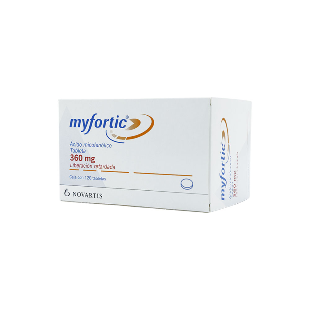 MYFORTIC 360MG MYFORTIC 360MG LABORATORIO NOVARTIS - Imagen 1