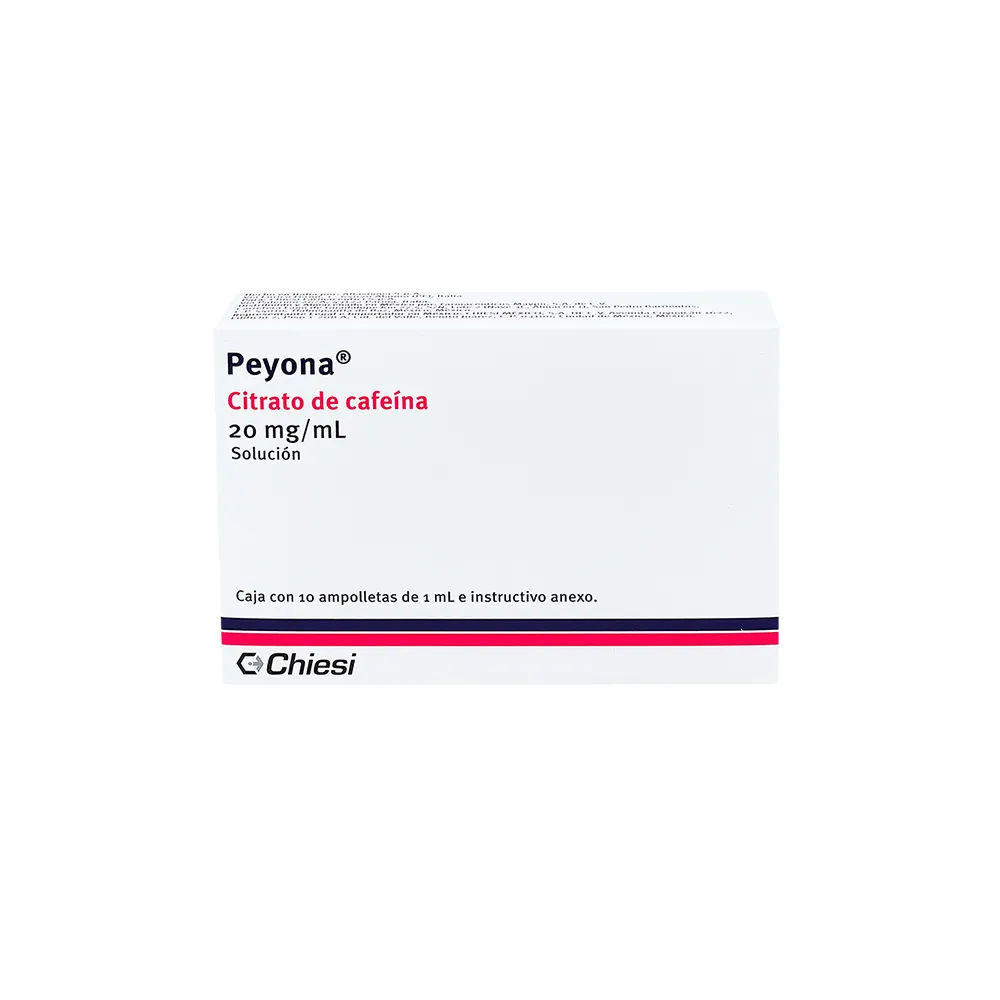 PEYONA 20 MG PEYONA 20 MG/ML SOL CAJ C/10 AMPOLLETAS DE 1ML LABORATORIO CHIESI - Imagen 1